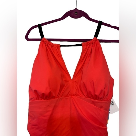 Swim Solutions one piece swimsuit size 16 - Picture 6 of 8